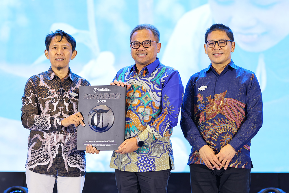 Pupuk Kaltim Raih Tribun Kaltim Award 2026, Perkuat Industri Hijau dan Pembangunan Berkelanjutan